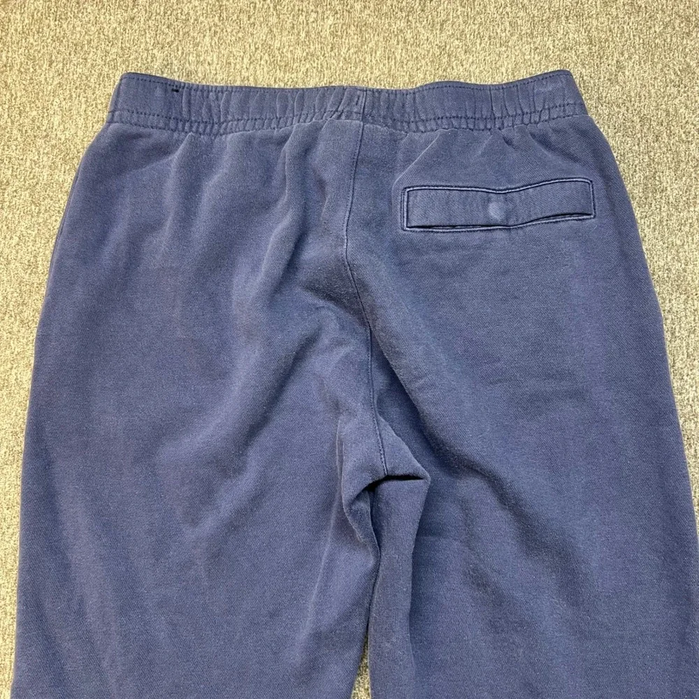 Nike Mens Club Fleece Sweatpants Navy Blue‎ Embroidered Logo Joggers Size M